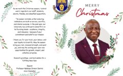 VC's Xmas Message