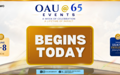 OAU @ 65 - WEBSITE CT BEGINS TODAY