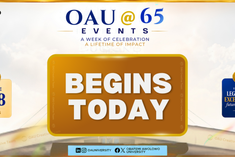 OAU @ 65 - WEBSITE CT BEGINS TODAY