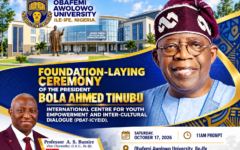 Obafemi Awolowo University Foundation Ceremony